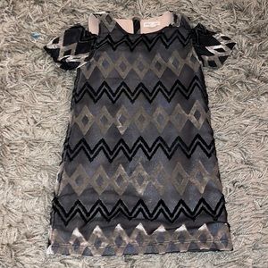 APPAMAN girls cutout dress 6Y